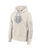 Fanatics Women's Cream Memphis Grizzlies Elements Next Pullover Hoodie