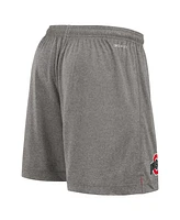 Nike Men's Scarlet/Heather Gray Ohio State Buckeyes Player Reversible Shorts