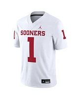 Jordan Men's 1 White Oklahoma Sooners Game Jersey