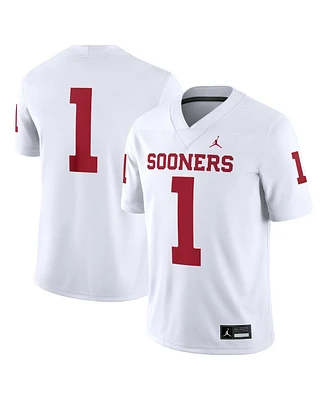 Jordan Men's 1 White Oklahoma Sooners Game Jersey