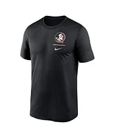 Nike Men's Black Florida State Seminoles Primary Logo Legend Performance T-Shirt