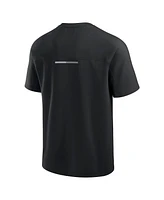 Fanatics Men's and Women's Black Las Vegas Raiders Elements Flex Tri-Blend T-Shirt