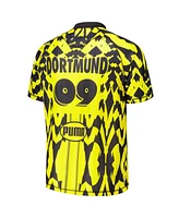 Puma Men's Yellow Borussia Dortmund Statement Retro Jersey