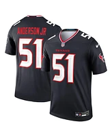 Nike Men's Will Anderson Jr. Navy Houston Texans Team Legend Player Performance Top