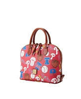 Dooney & Bourke Philadelphia Phillies Game Day Zip Satchel