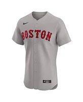 Nike Men's David Ortiz Gray Boston Red Sox Road Elite Player Jersey