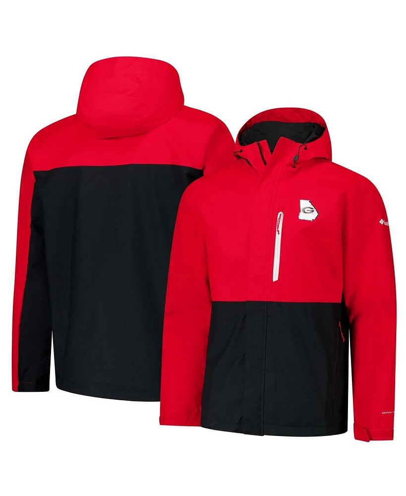 Columbia Men's Red Georgia Bulldogs Field Bound Omni-Tech Full-Zip Jacket