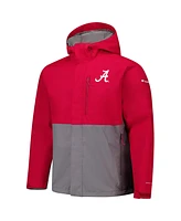 Columbia Men's Crimson Alabama Tide Field Bound Omni-Tech Full-Zip Jacket