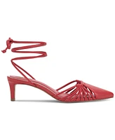 Vince Camuto Women's Kota Ankle-Wrap Strappy Pumps