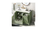 Slickblue Bathroom Vanity with Sink for Stylish and Practical Bathroom Storage