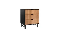 Slickblue Compact 3-Drawer Cabinet for Organized Storage and Stylish Display