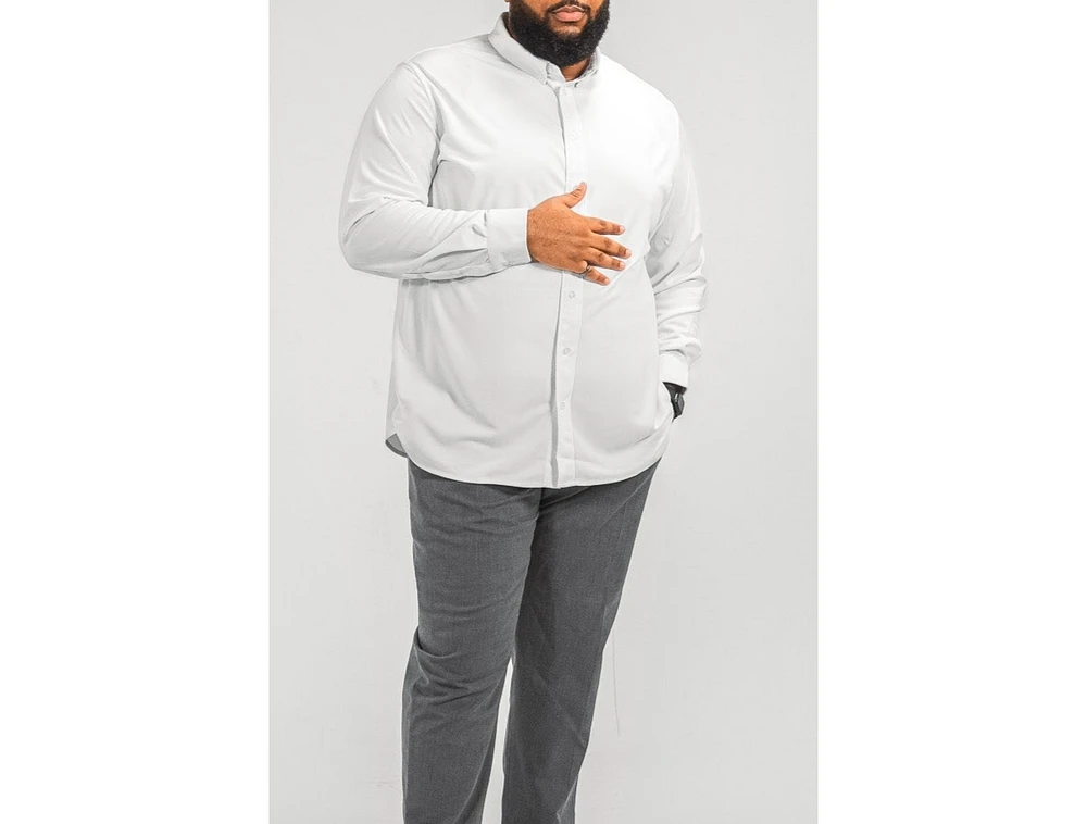 Regent Row Big & Tall commuter shirt long sleeve button down