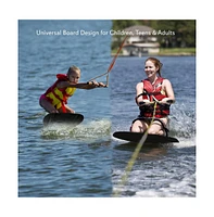 SereneLife Thunder Wave Water Sport Knee-Board With Stable Platform Base
