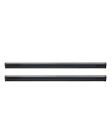 Yakima 60 Inch Steel CoreBar Aerodynamic Roof Rack Crossbars, Black, Set of 2