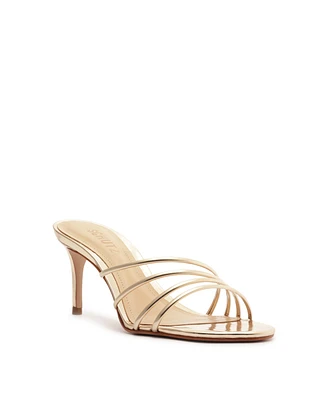 Schutz Women's Inez Kitten Heel Sandals