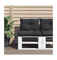 vidaXL Pallet Cushions pcs Fabric