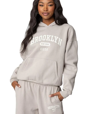 Edikted Women's Brooklyn Ny Hoodie