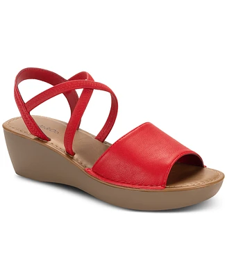 Style & Co Women's Babettee Crisscross Wedge Sandals, Exclusively at Macy's