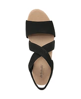 Dr. Scholl's Women's Just Cute Strappy Wedge Sandals