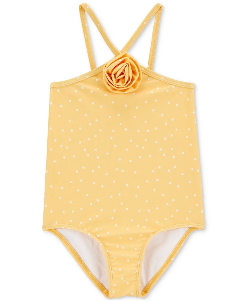 Carter's Toddler Girls Dot-Print One-Piece Swimsuit