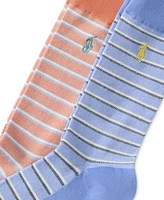Polo Ralph Lauren Men's 2-Pk. Oxford Stripe Slack Socks