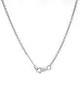 Diamond Ribbon Inspired 18" Pendant Necklace (1/2 ct. t.w.) in 14k Two-Tone Gold