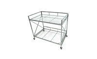 Slickblue Elegant Bar Cart for Versatile and Stylish Entertaining