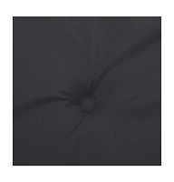 vidaXL Garden Bench Cushion Black 70.9"x19.7"x1.2" Oxford Fabric