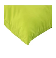 vidaXL Pallet Cushions 3 pcs Bright Green Oxford Fabric