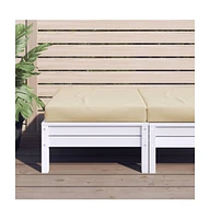 vidaXL Pallet Cushion Beige Oxford Fabric