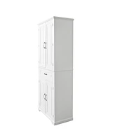 Slickblue Bathroom Storage Cabinet with Doors and Drawer for Organized and Stylish Storage Solutions