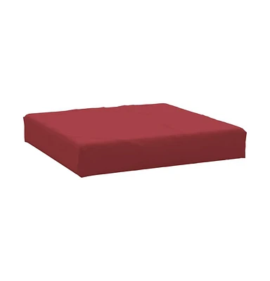 vidaXL Pallet Cushion Wine Red Oxford Fabric