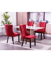 Slickblue High-End Tufted Contemporary Upholstered Dining Chair for Elegant and Comfortable Seating