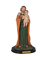 Fc Design "2-pc Set" 12"H Saint Joseph Statue Holy Figurine Statue Ornament Home Room Office Decor and Perfect Ideas for Housewarming, Holidays and Bi