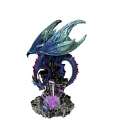 Fc Design "2-pc Set" 12.25"H Blue Dragon with Led Icicle Figurine Statue Ornament Home Room Office Decor and Perfect Ideas for Housewarming, Holidays