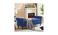 Slickblue Multifunctional Sofa Stool for Versatile Seating and Convenient Storage