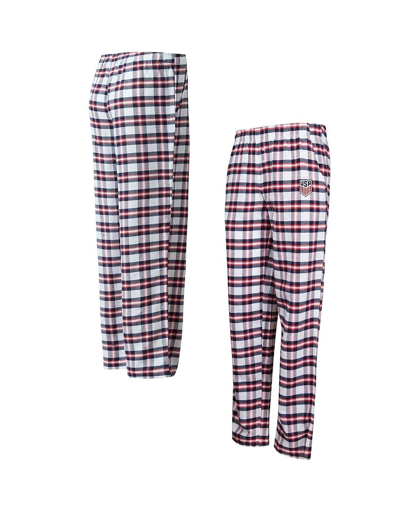 Concepts Sport Women's Navy/Red Uswnt Sienna Flannel Pants