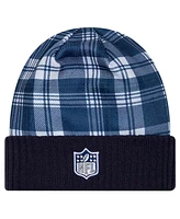 New Era Men's Navy Dallas Cowboys Sideline Statement Cuffed Knit Hat