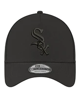 New Era Men's Black Chicago White Sox A-Frame 9FORTY Adjustable Hat