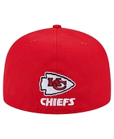 New Era Men's Red Kansas City Chiefs Ransom 59FIFTY Fitted Hat