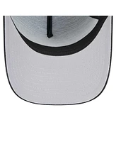 New Era Men's Black New York Yankees 9FORTY A-Frame Adjustable Hat