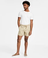 Sun + Stone Men's Floral Drawstring Shorts, Exclusively at Macy's