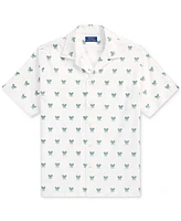 Polo Ralph Lauren Men's Classic-Fit Racquet-Print Oxford Shirt