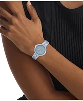 Calvin Klein Women's Ck Pure Blue Ceramic Bracelet Watch, 35mm