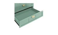 Slickblue 3 Drawer Cabinet, American Furniture,Suitable for bedroom, living room, study