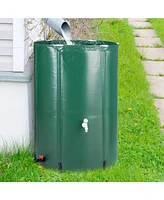 Slickblue Folding Rain Barrel Water Collector for Convenient and Eco-Friendly Water Storage