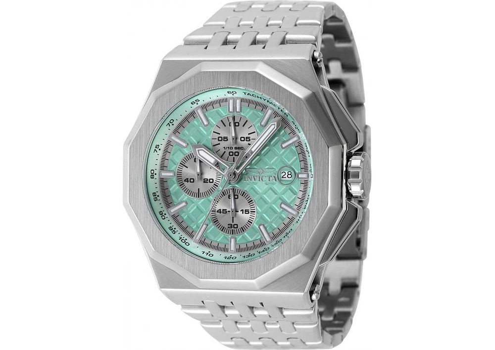 Invicta Men's Akula Quartz Chronograph Silver