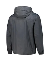 Dunbrooke Men's Graphite Buffalo Bills Tropic Waterproof Packable Full-Zip Hoodie Jacket