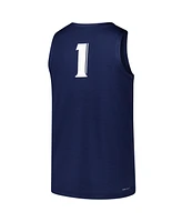 Nike Men's 1 Navy Xavier Musketeers Replica Basketball Jersey