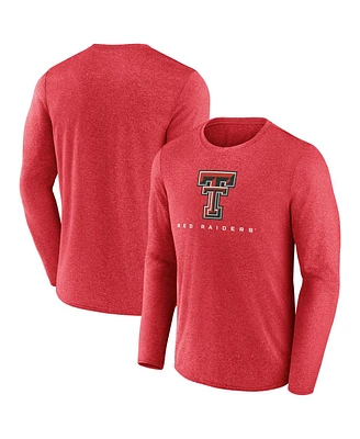 Fanatics Men's Red Texas Tech Raiders Defender Long Sleeve T-Shirt